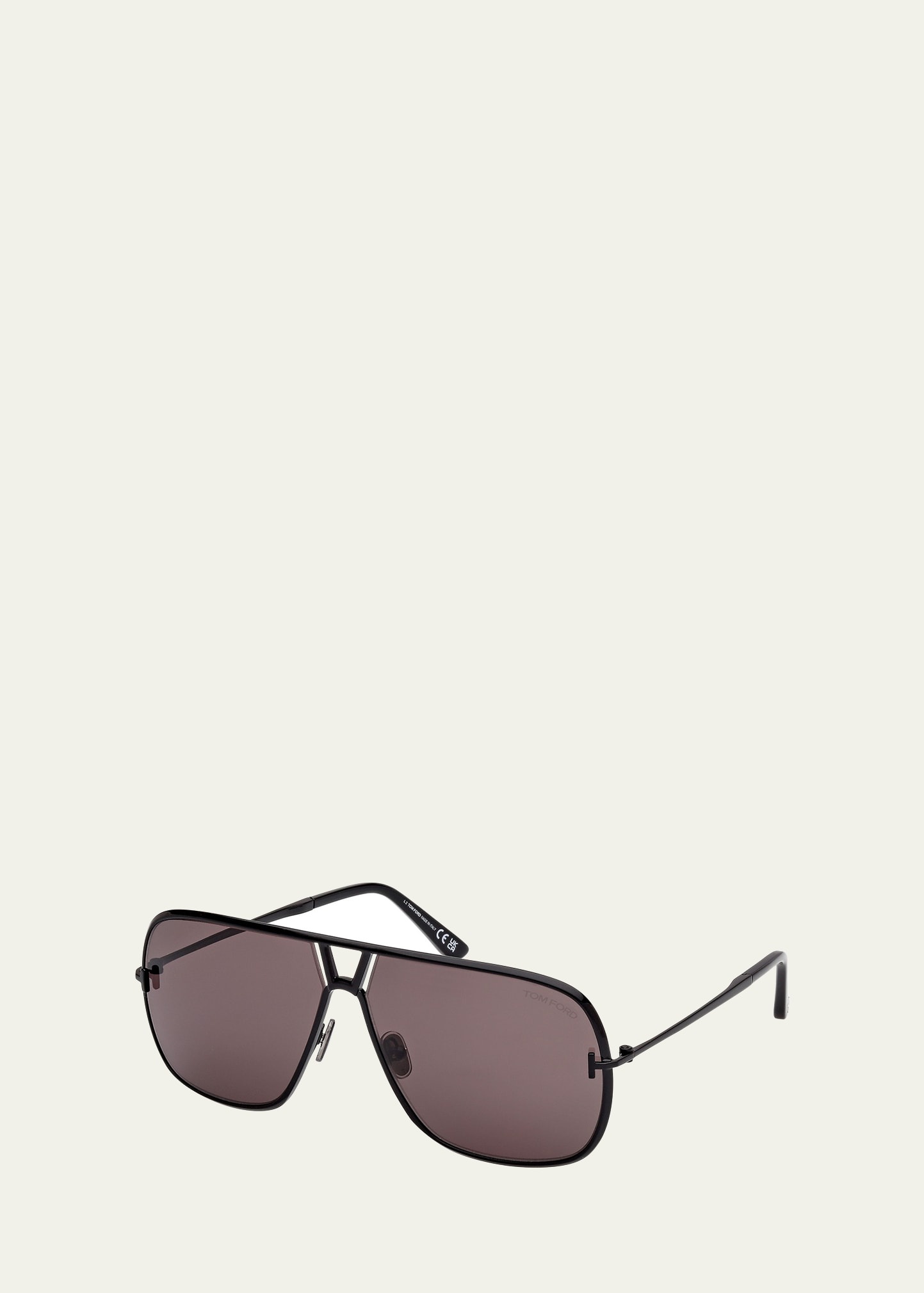 Stavros Aviator Metal Sunglasses - 2