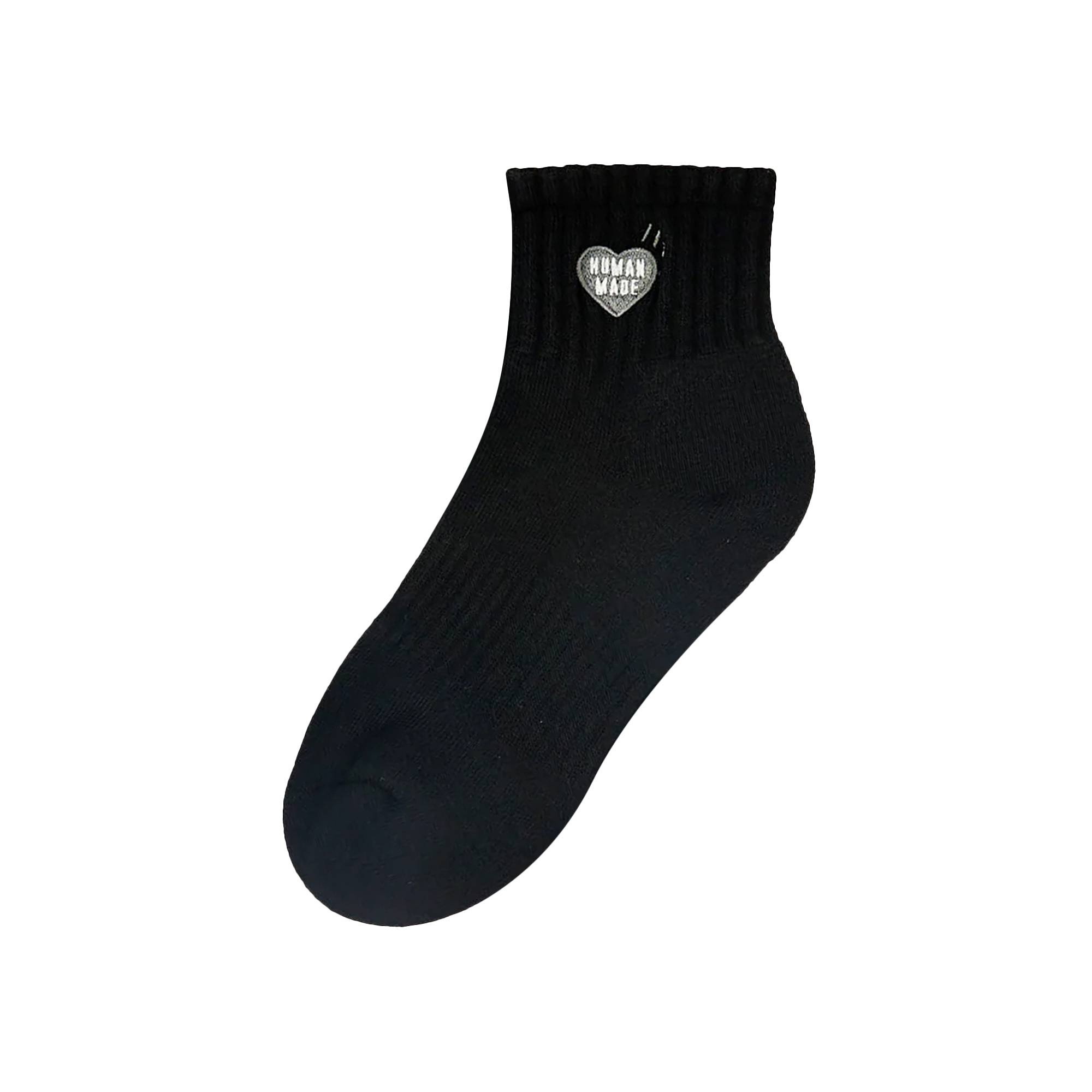 Human Made Short Pile Socks 'Black' - 1