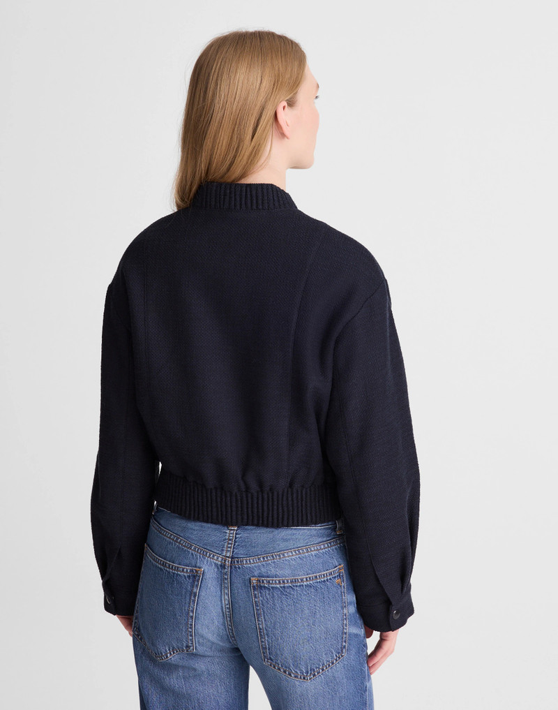 Madewell Bomber Jacket in Bouclé outlook