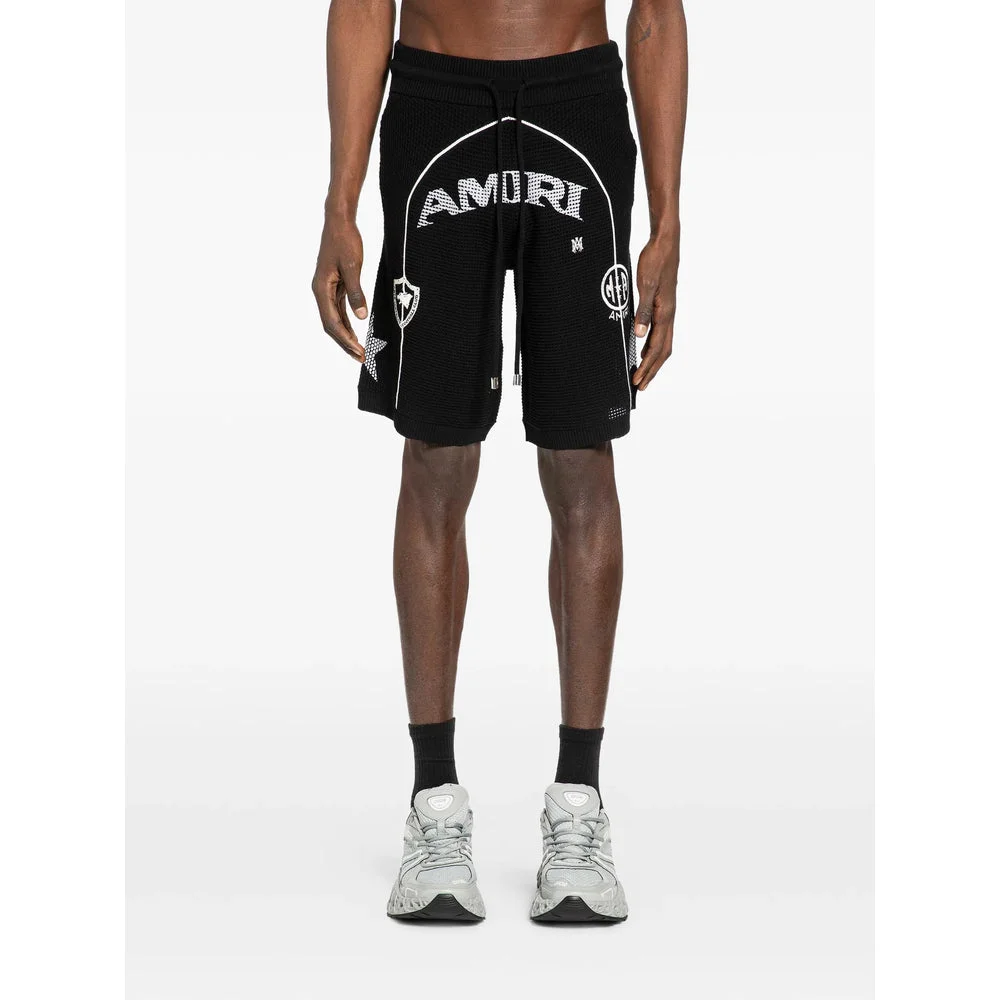 Amiri Black Shorts - Track & Running Shorts Men - 1