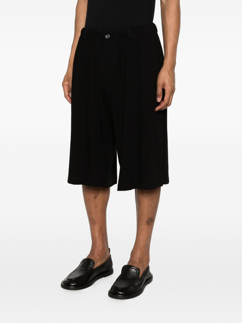 elasticated-waistband shorts 3