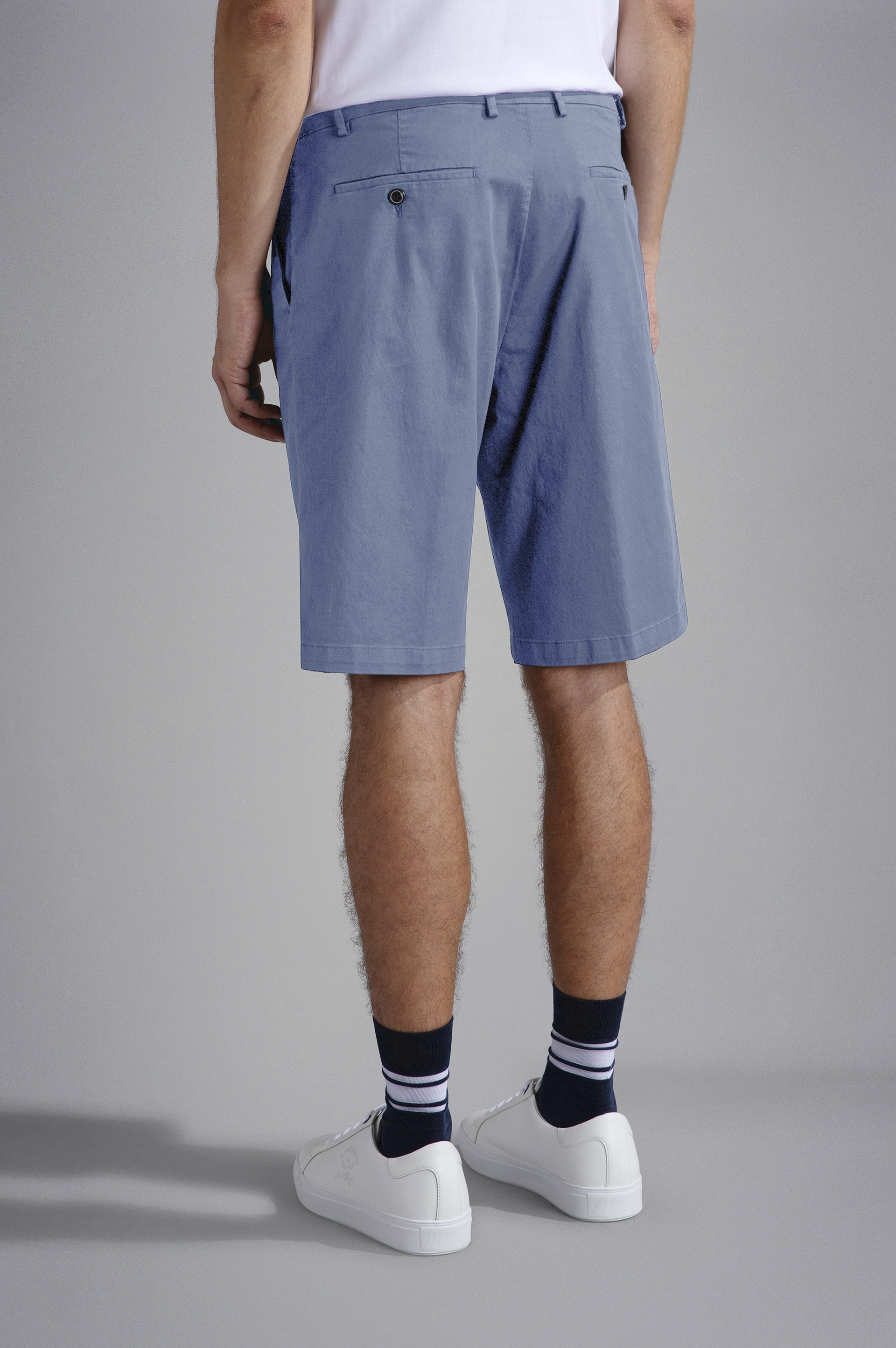 COTTON STRETCH BERMUDA SHORTS - 3