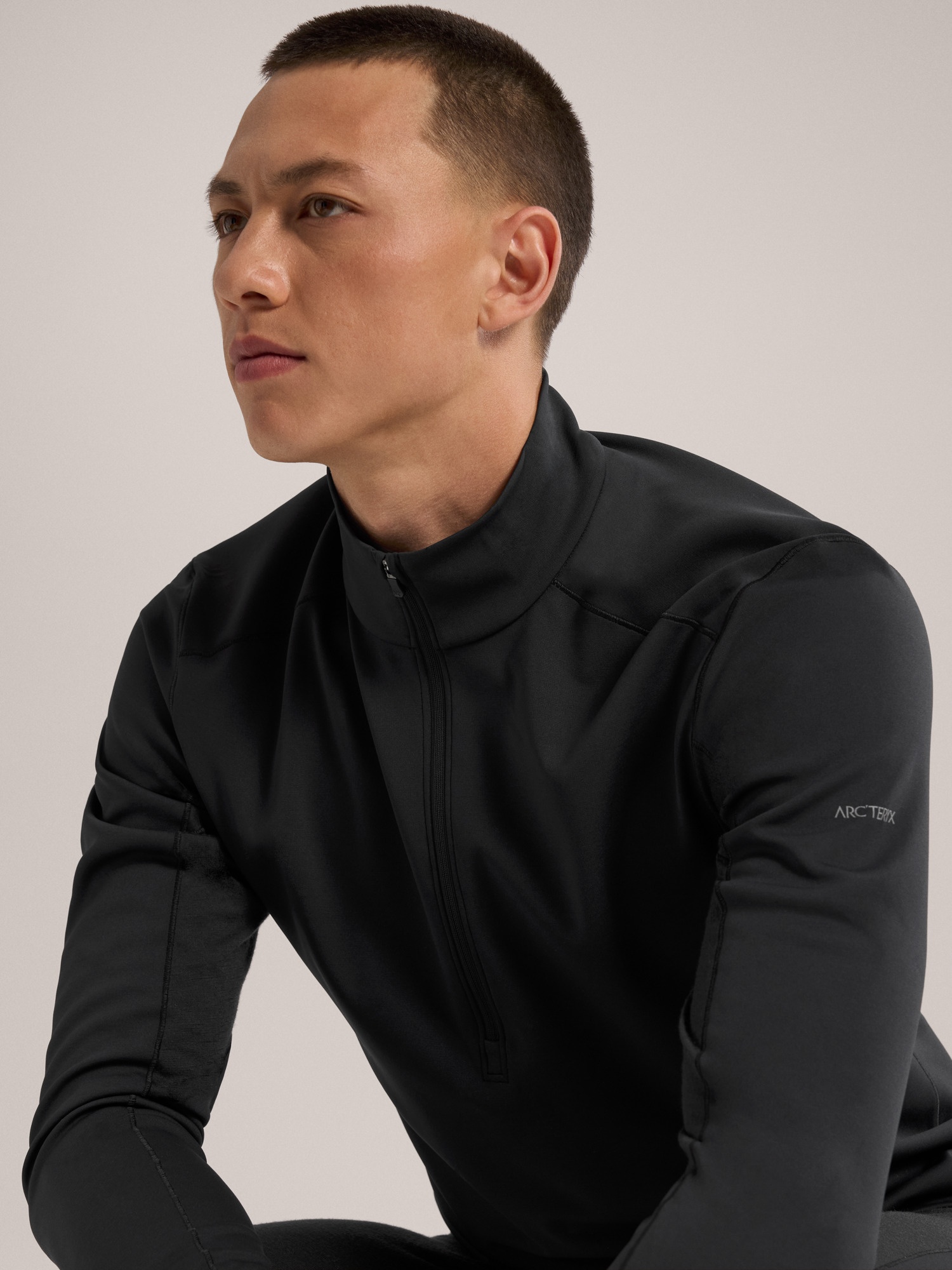 Rho Hybrid 1/2 Zip Neck - 3