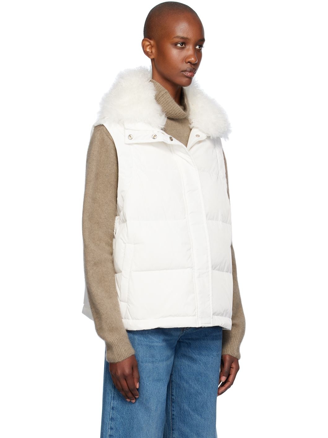 White Ultralight Down Jacket - 2