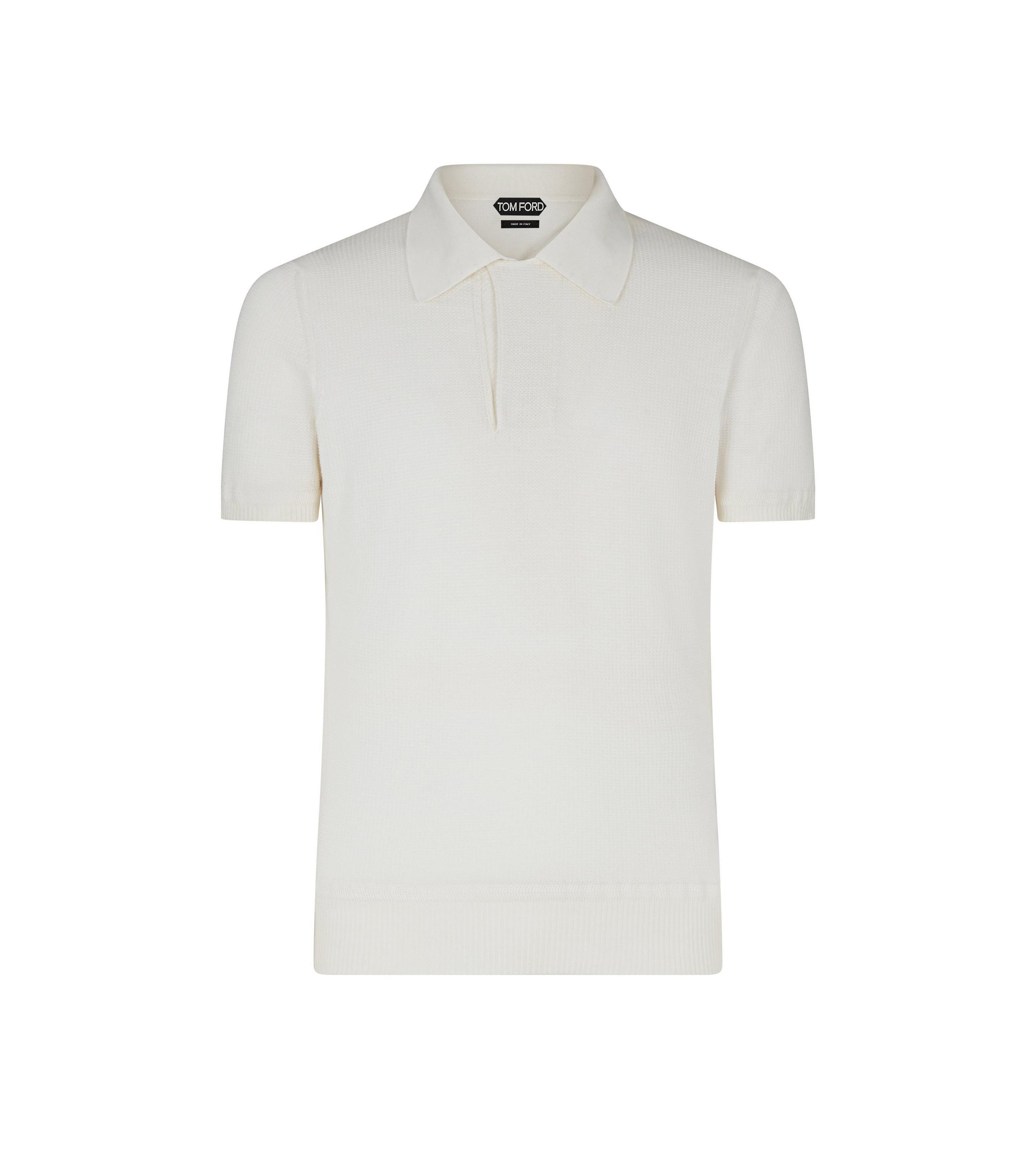 MICRO TEXTURED PIQUET POLO - 1