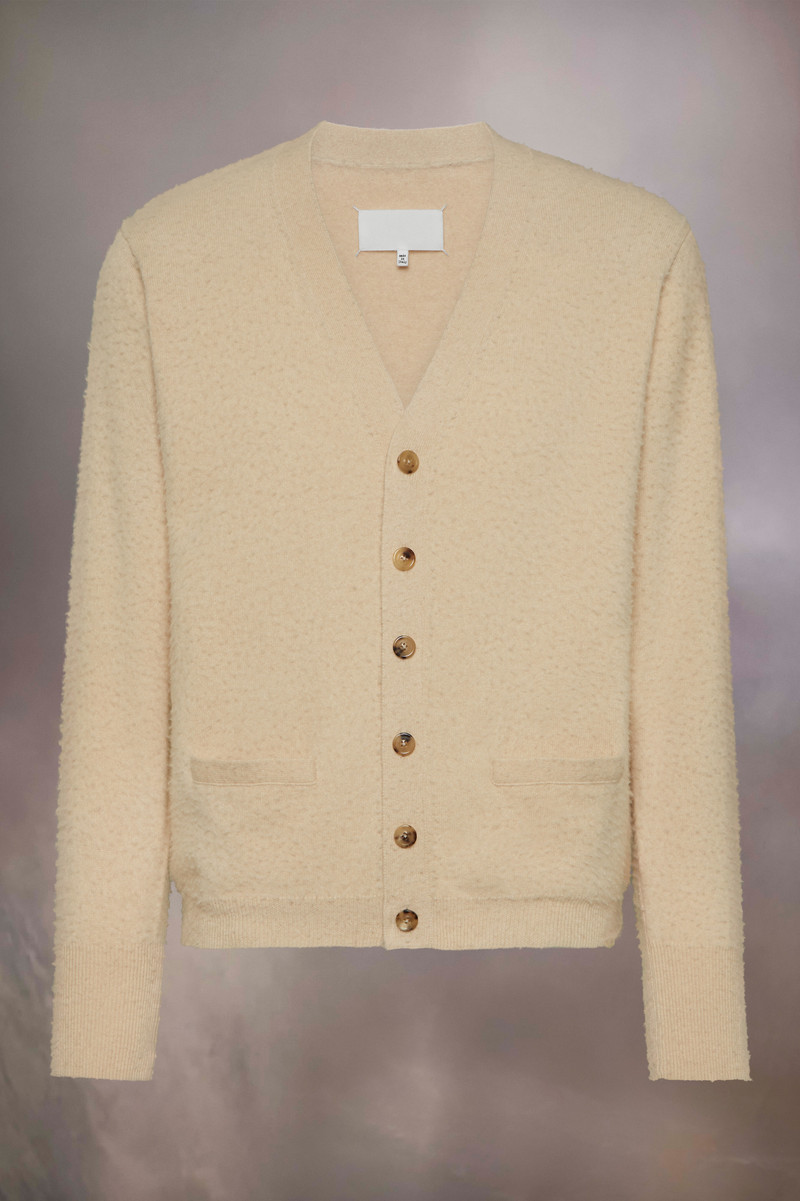 Maison Margiela Cashmere knit cardigan outlook