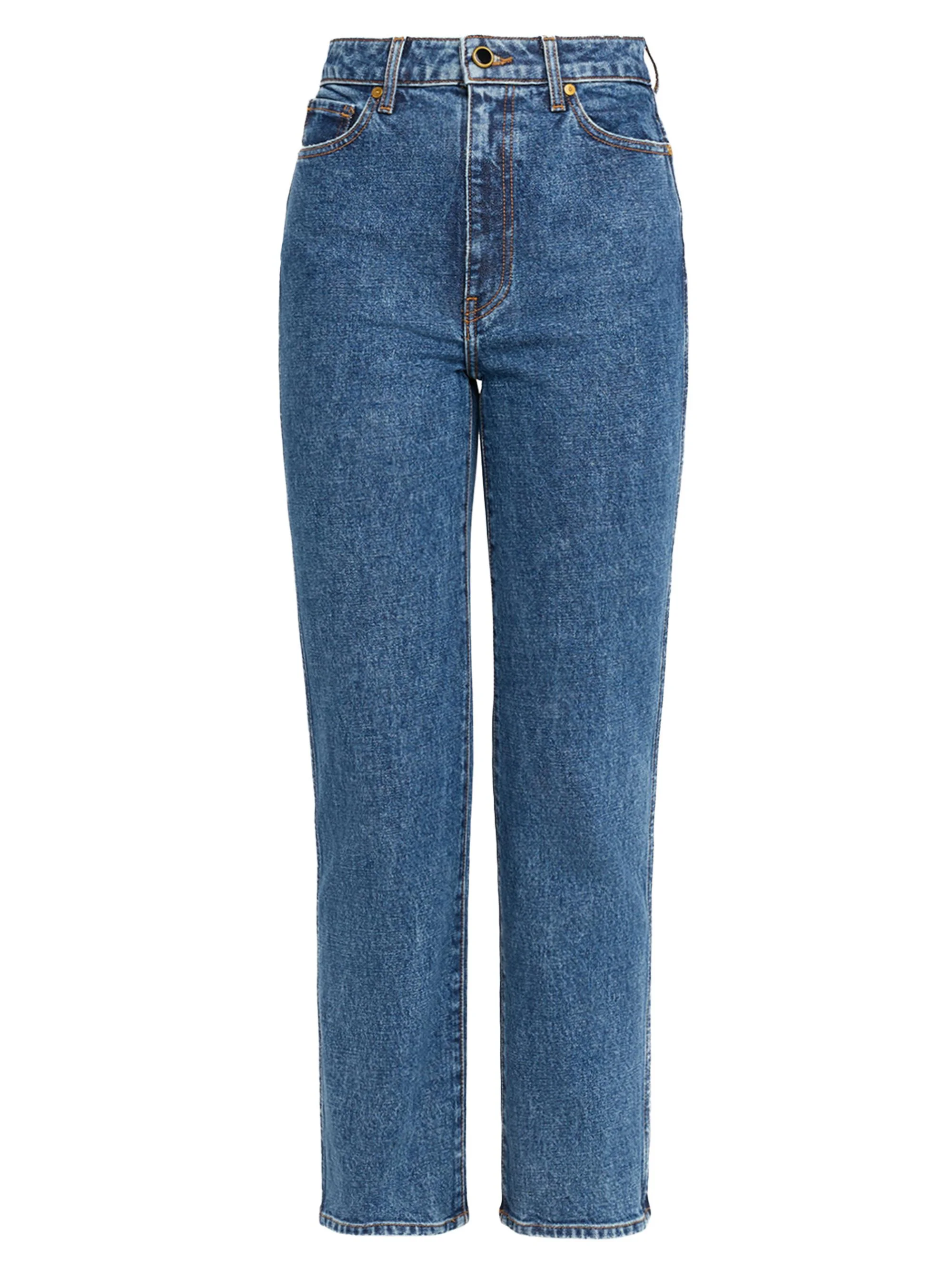 Women's Abigail High-Rise Slim Ankle Jeans - Blue - 1