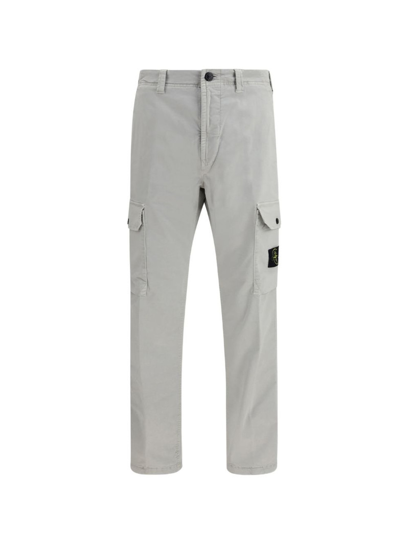 logo-patch cargo pants 1