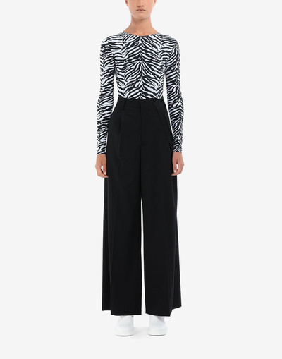 MM6 Maison Margiela Pleat tailored trousers outlook