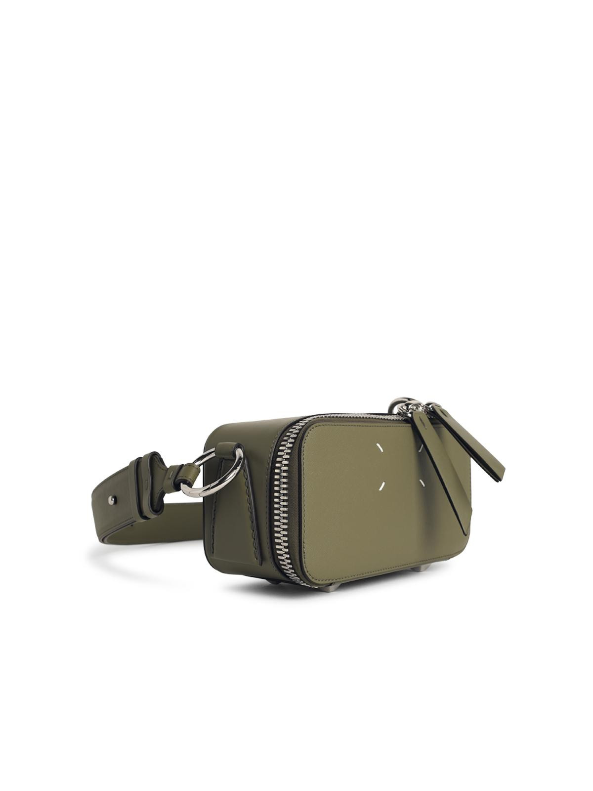 Maison Margiela 'Doll' Green Leather Crossbody Bag Women - 2