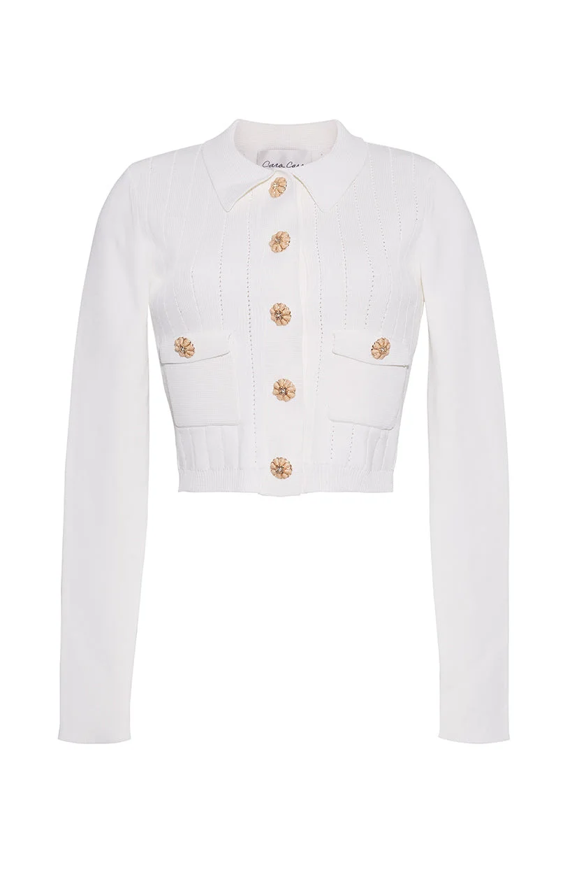 Patty Cardigan
Statement Buttons Add A Luxe Vintage Feel To This New Staple - 1