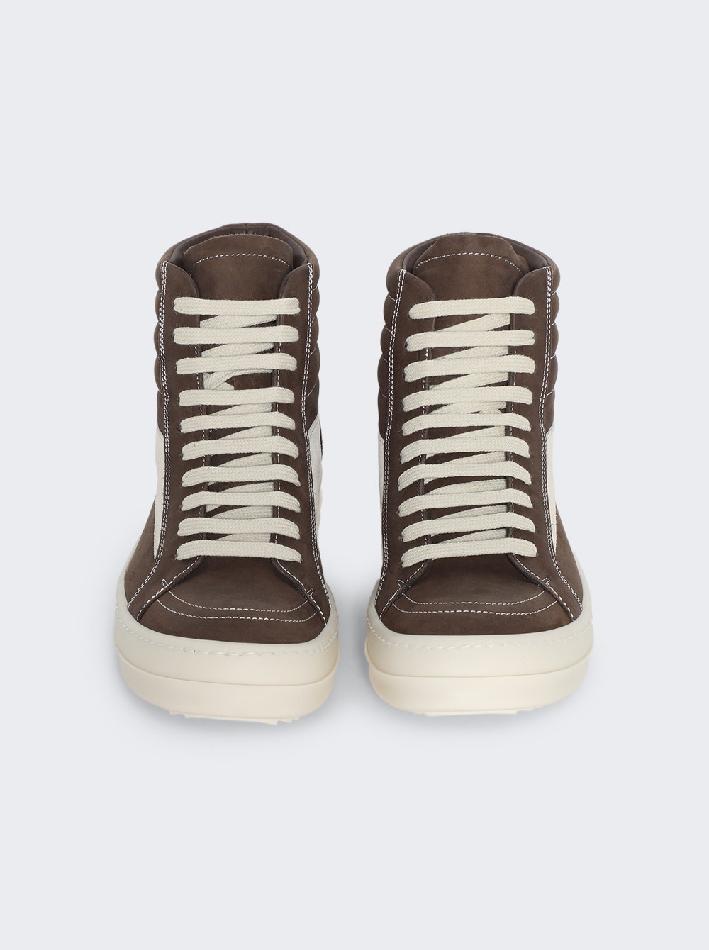 Porterville High Vintage Sneakers Saddle And Milk - 5