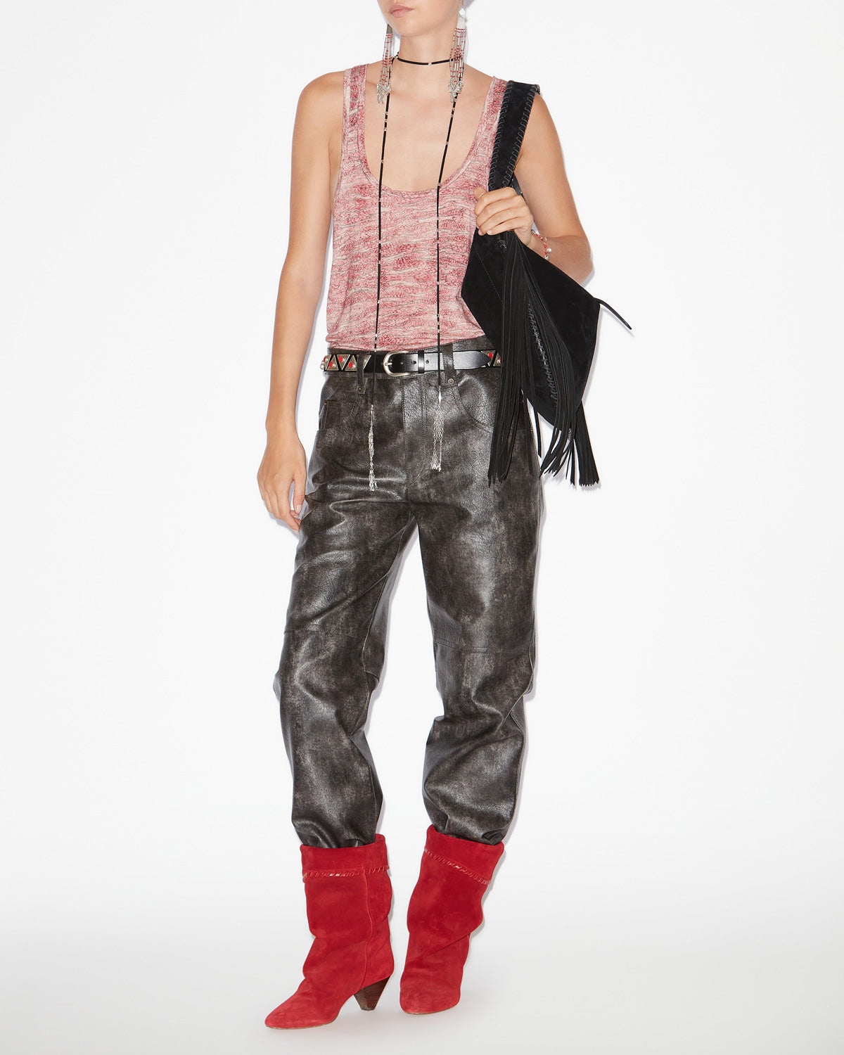 【送料&関税込】Marant Atoile Coralea Faux Leather Pants Isabel Marant Étoile CORALEA PANTS | REVERSIBLE