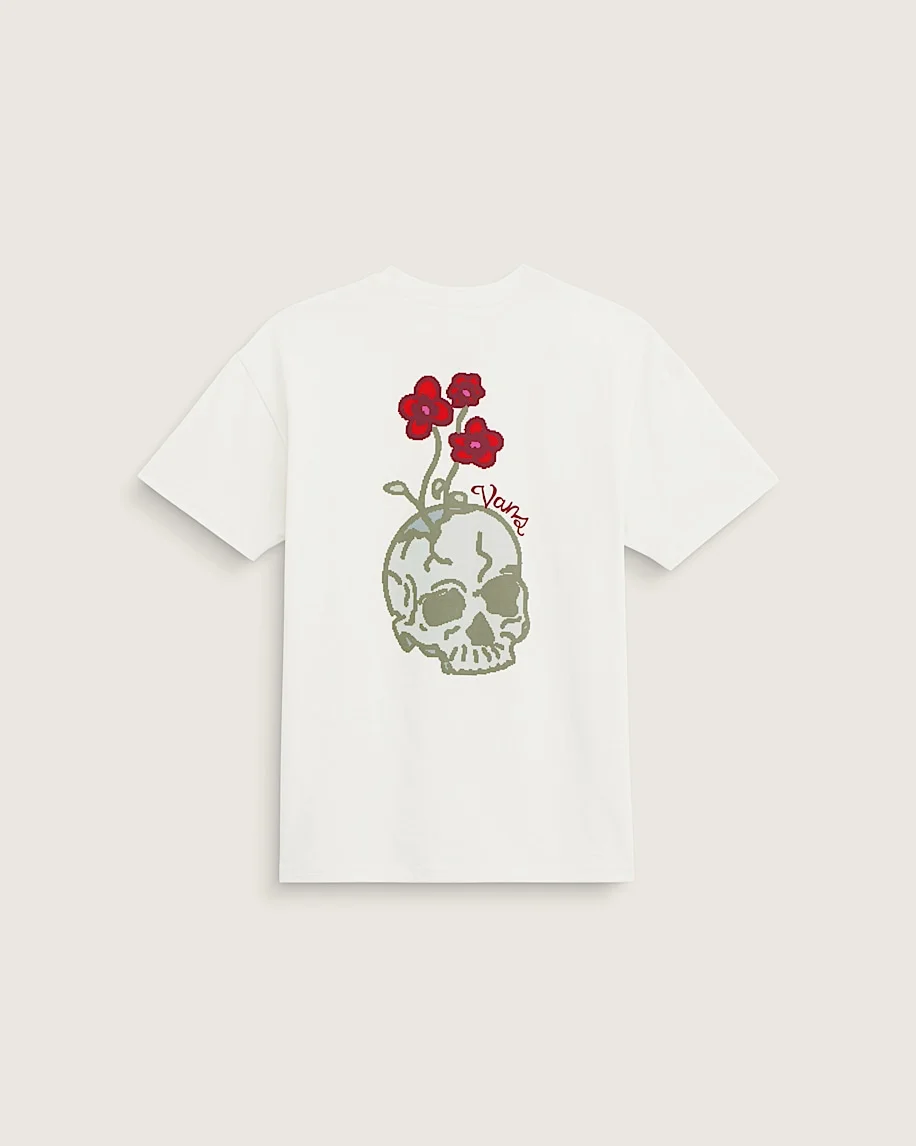 Hand Drawn Floral T-Shirt - 1