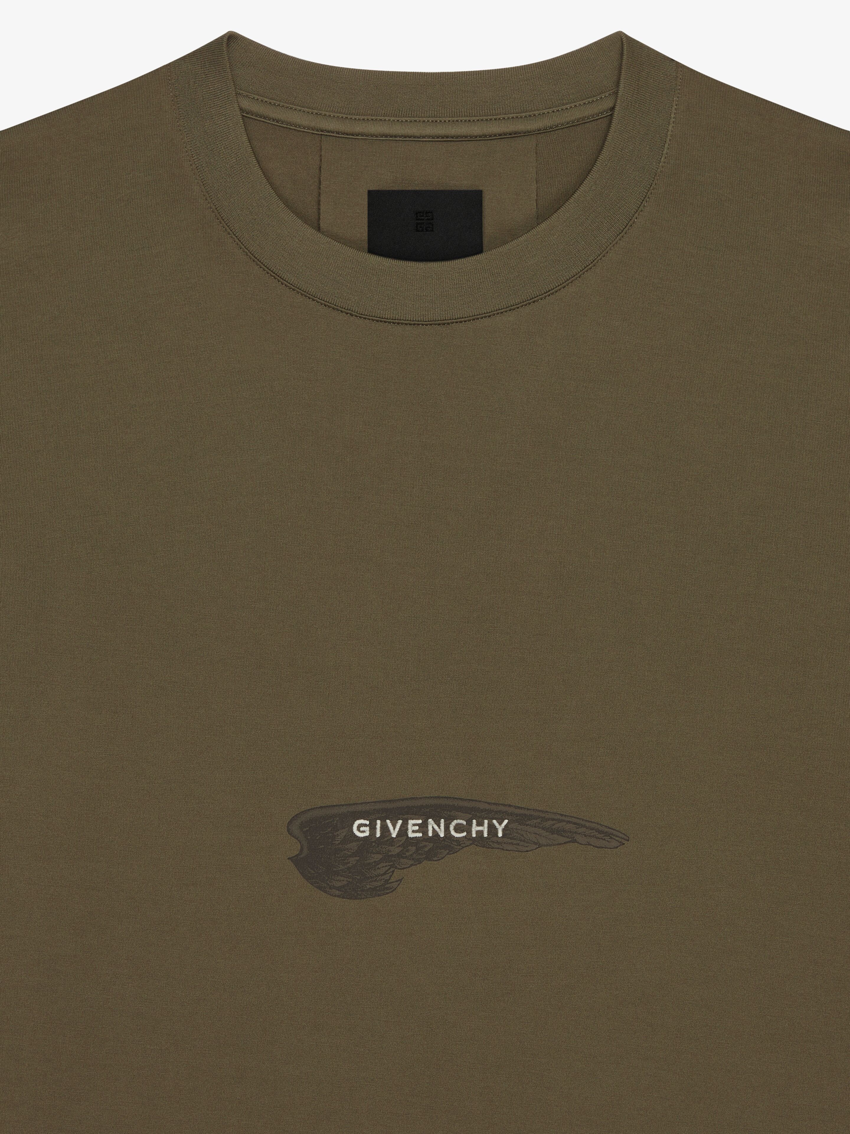 T-SHIRT IN COTTON GIVENCHY WINGS - 2