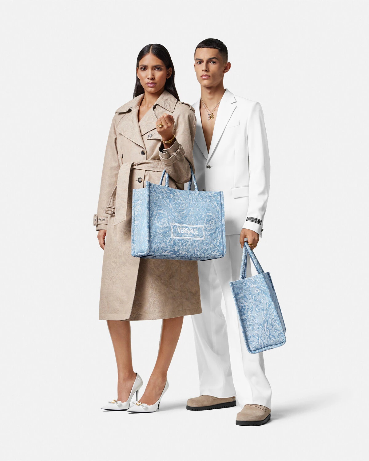 Barocco Athena Medium Tote Bag - 3