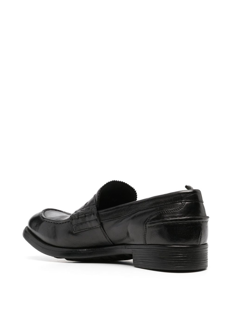 penny-slot leather loafers 3