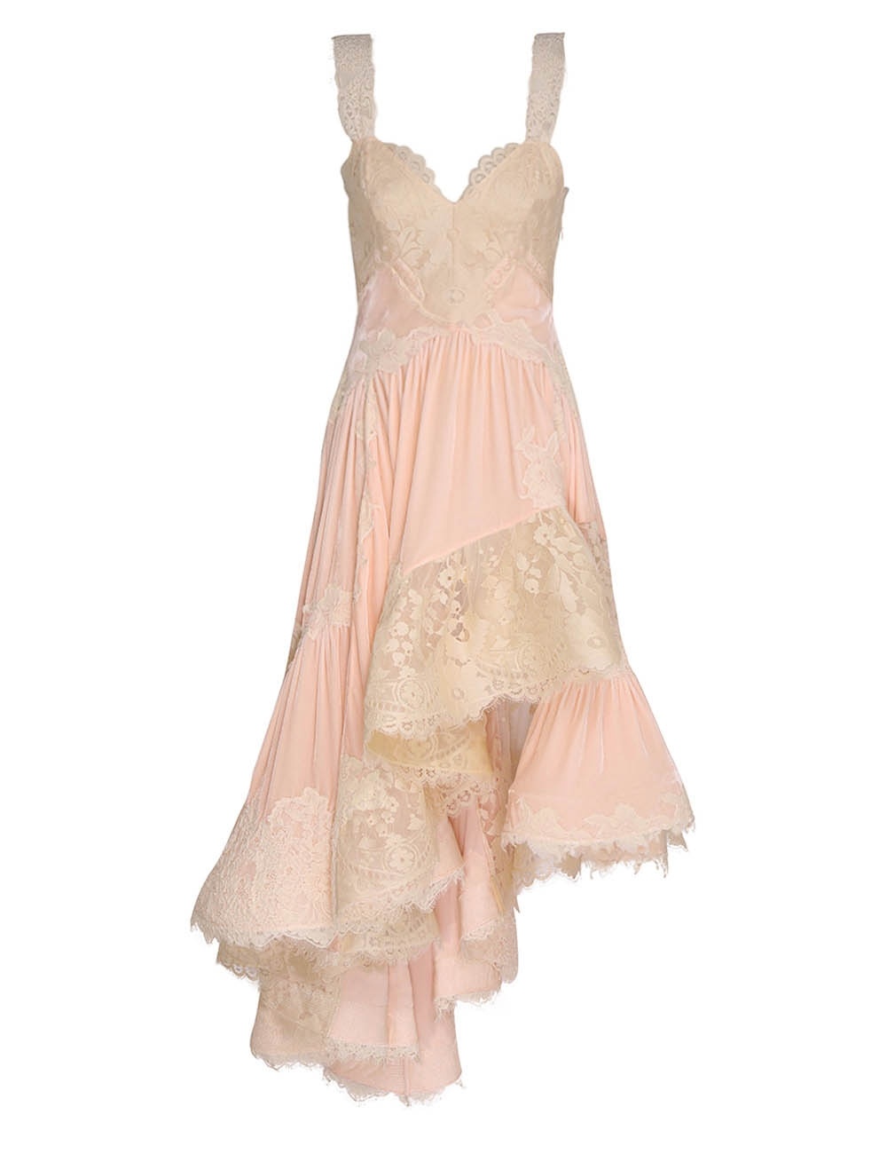 Zimmermann LUMINOSITY VELVET LACE MIDI - 8497DF231RSPK | REVERSIBLE