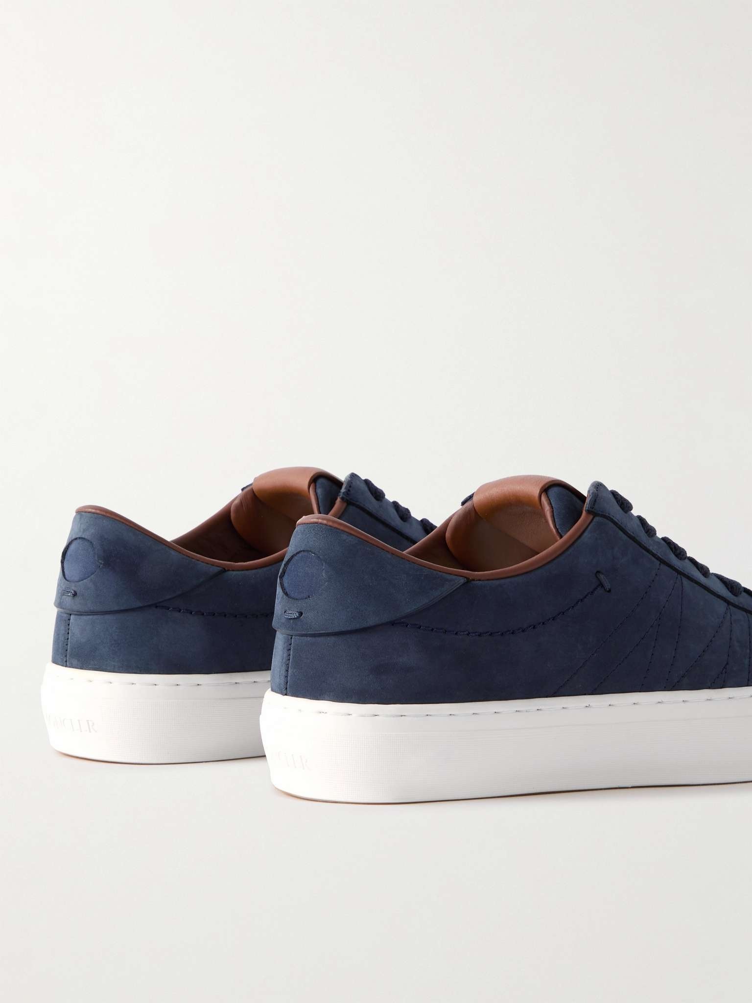 Monclub Embroidered Suede Sneakers - 5