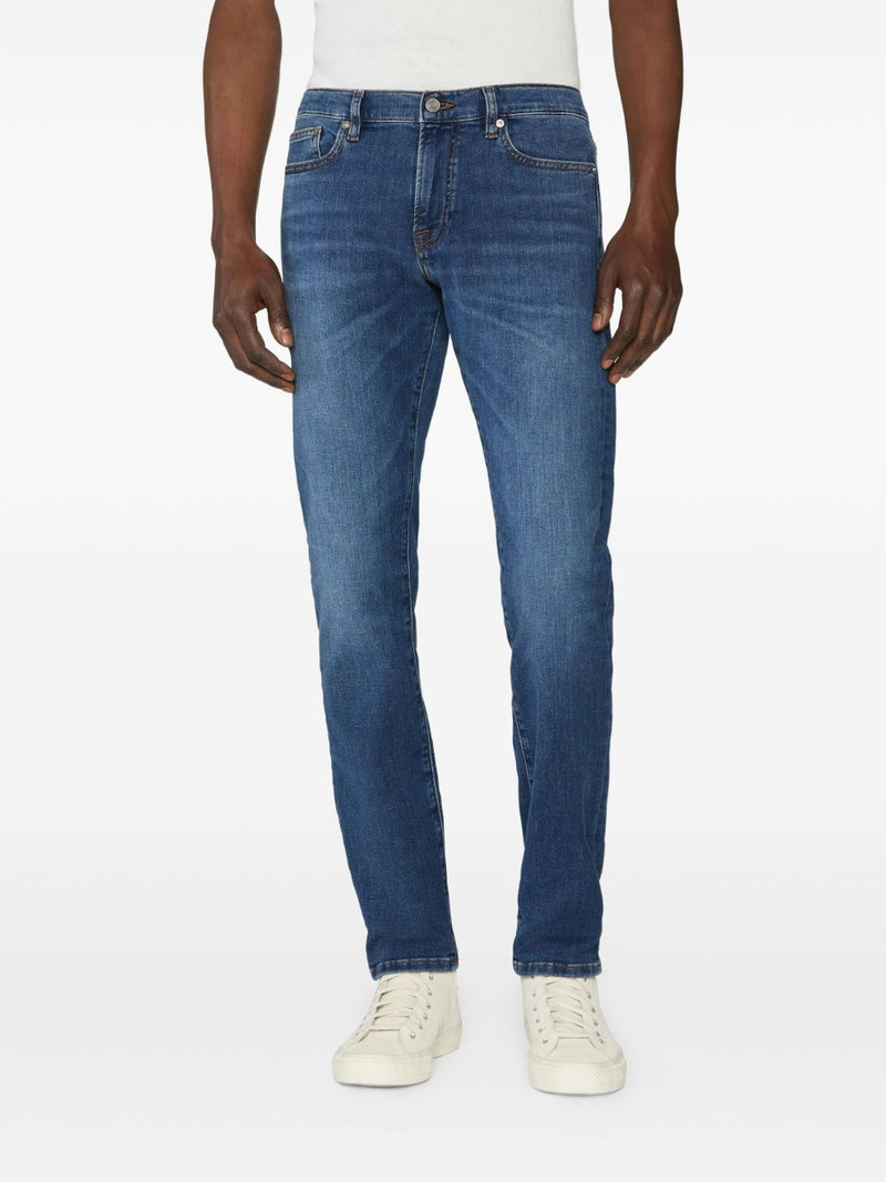 FRAME five-pocket design straight jeans outlook
