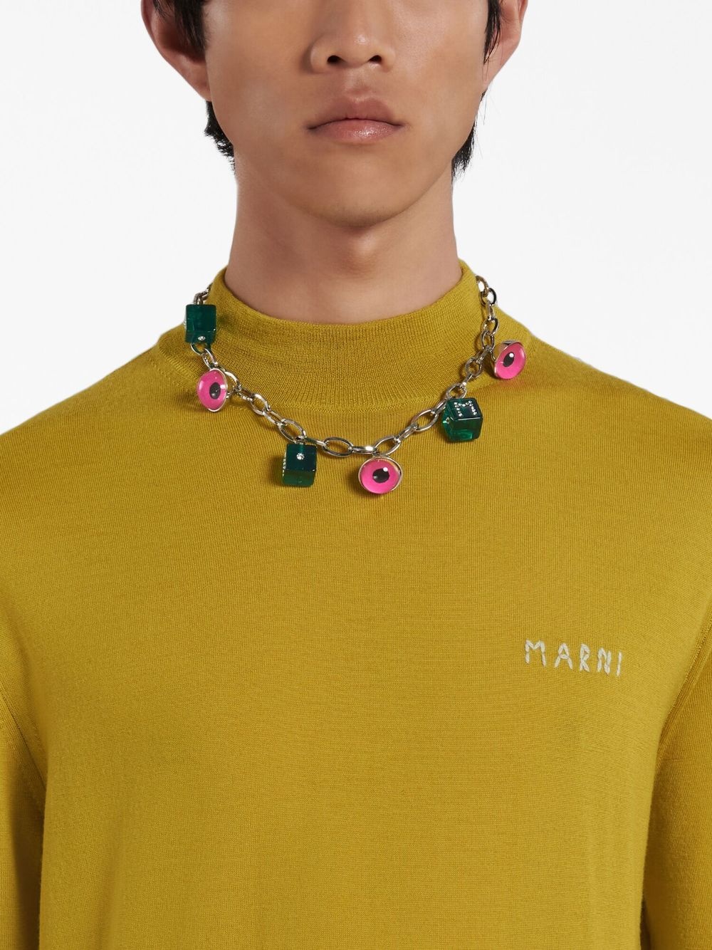 CHARM-EMBELLISHED CHAIN NECKLACE - 4