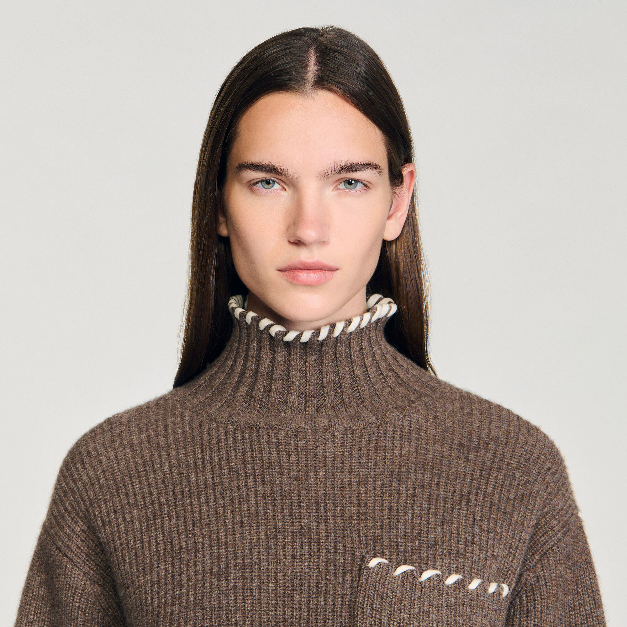 OVERSIZED TURTLENECK SWEATER - 3