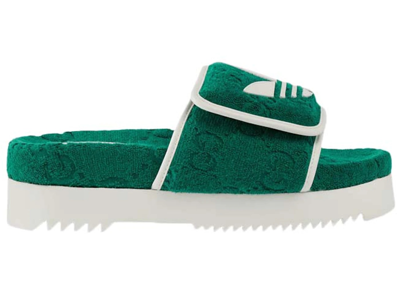 adidas x Gucci GG Platform Sandal Green (Women's) - 1