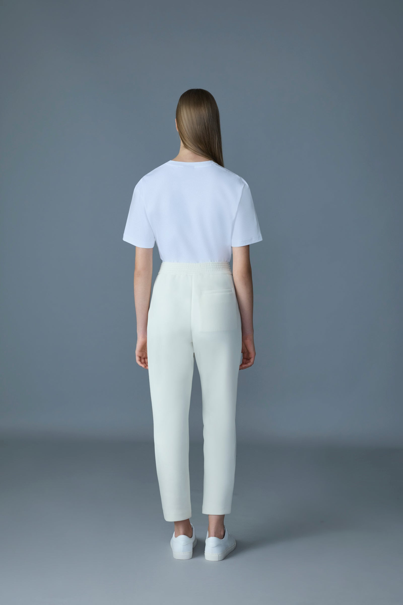 MARIANA Pleated Pants with Elasticized Waistband - 4