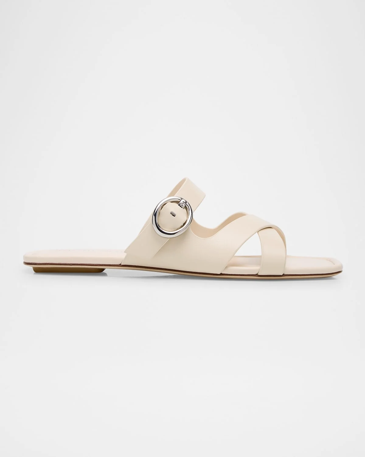 Villa Leather Slide Sandals - 1