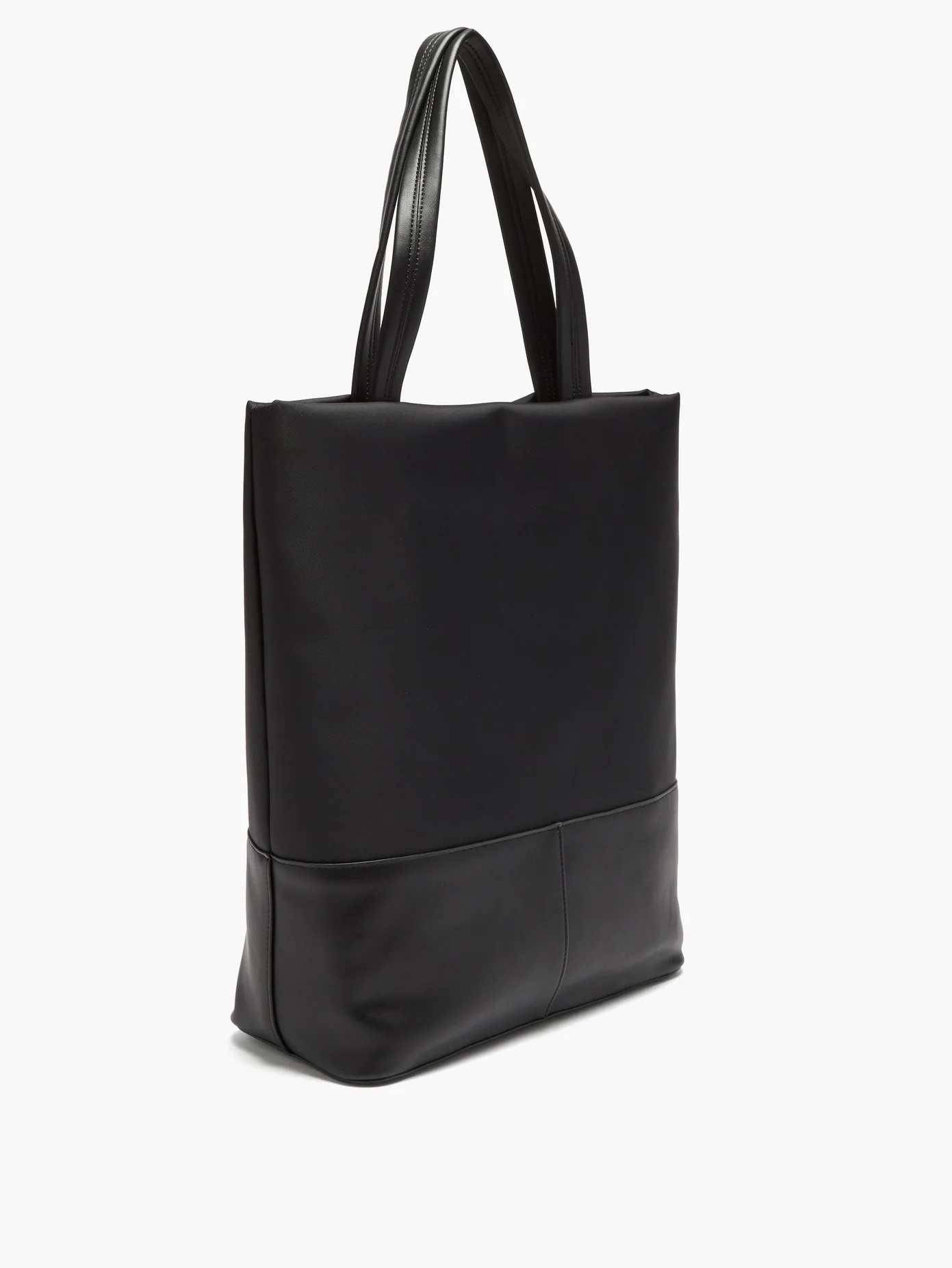 Camden technical-canvas and faux-leather tote bag - 4