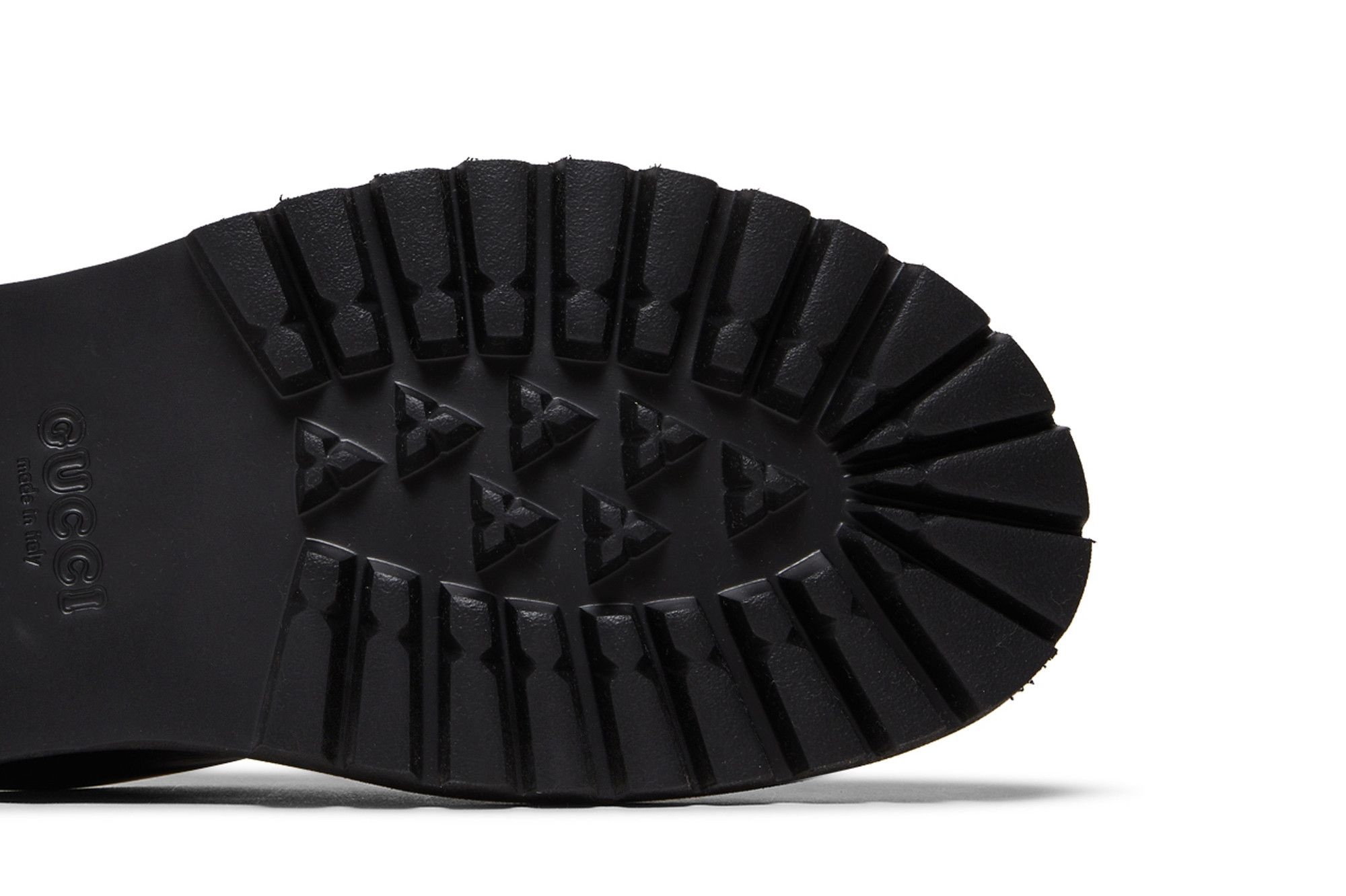 Gucci Slip On Sandal 'Cut Out Monogram - Black' - 5
