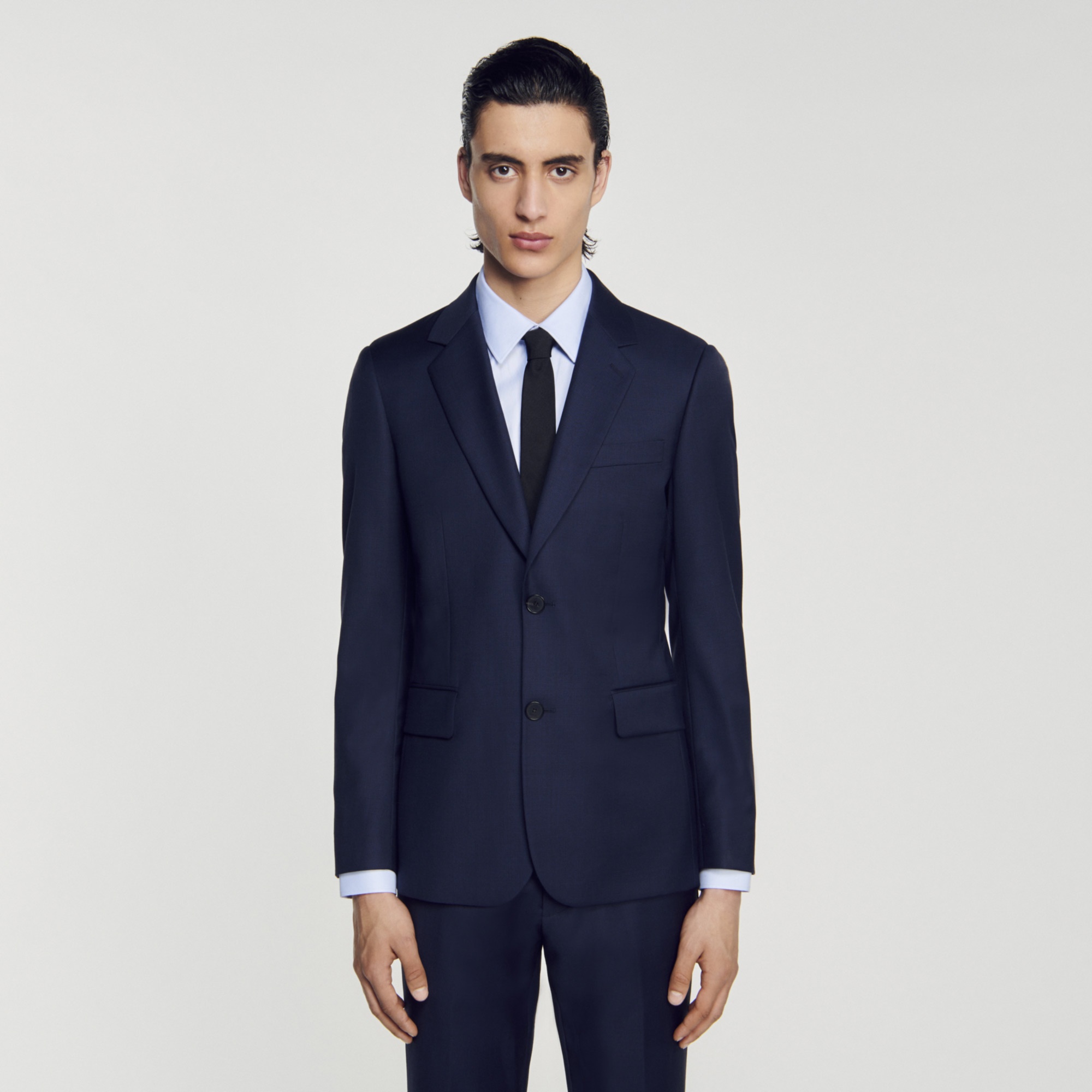 Linen suit jacket - 5