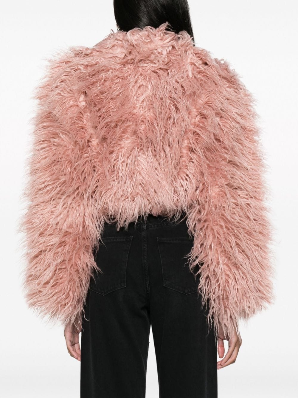 Adda shearling cropped jacket - 4
