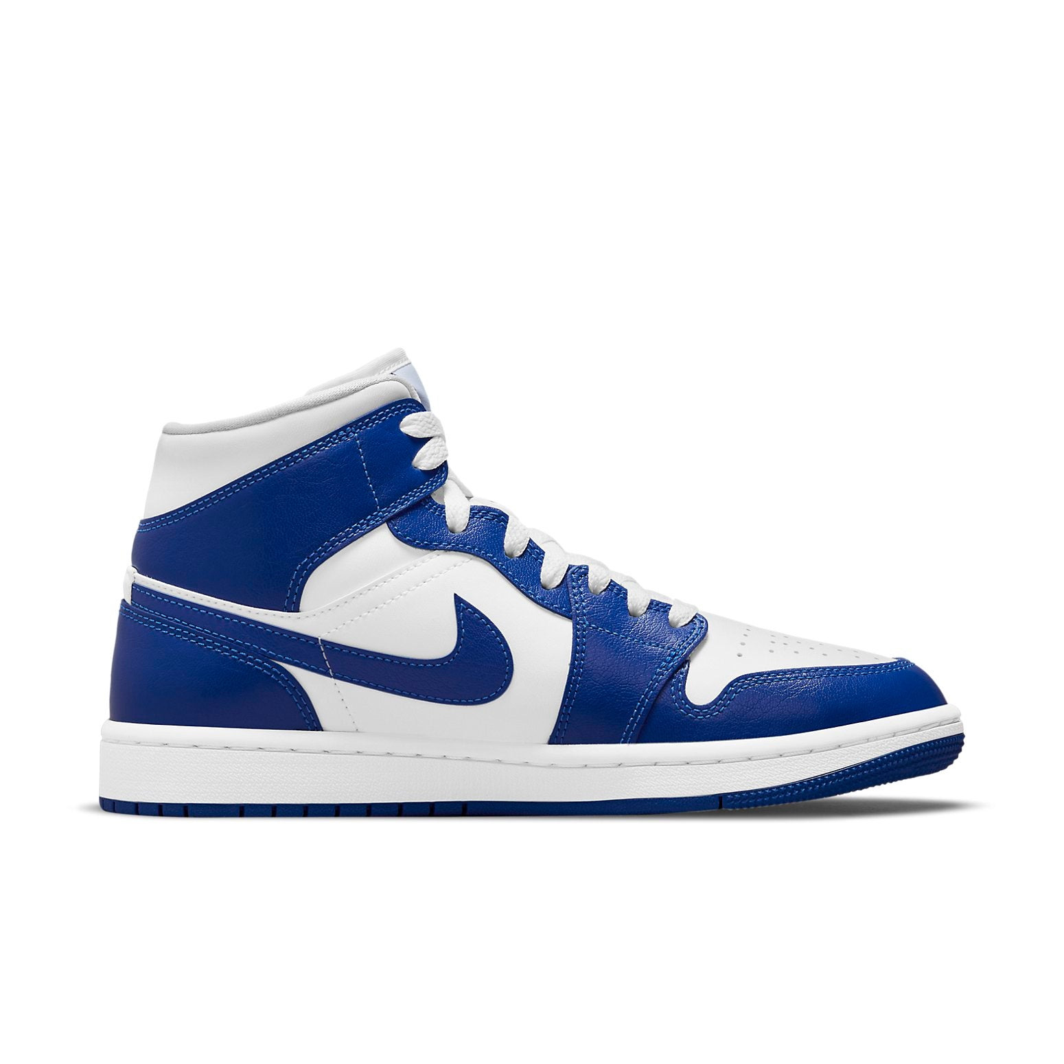 (WMNS) Air Jordan 1 Mid 'Kentucky Blue' BQ6472-104 - 2