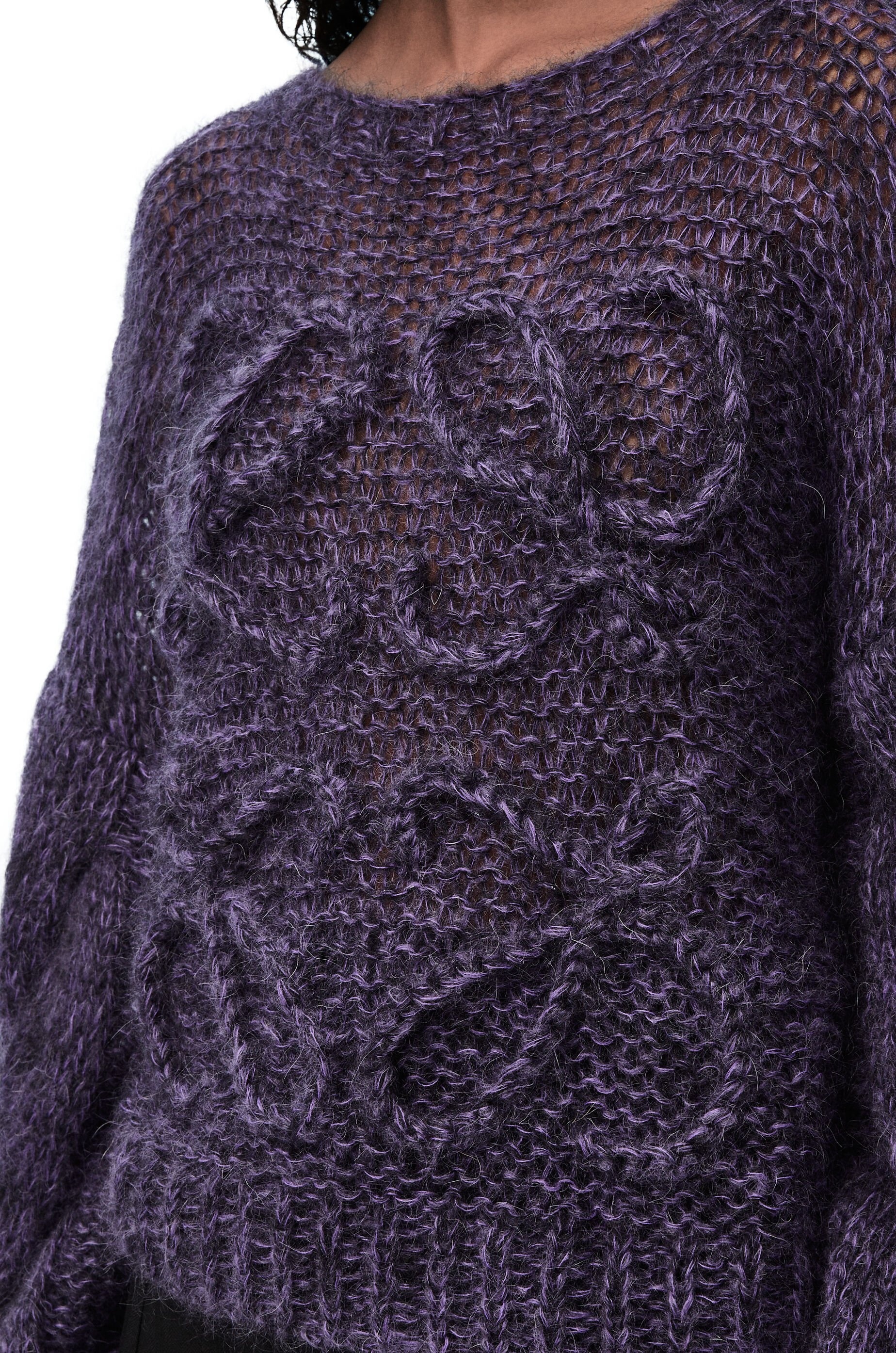 Anagram sweater in mohair blend - 5