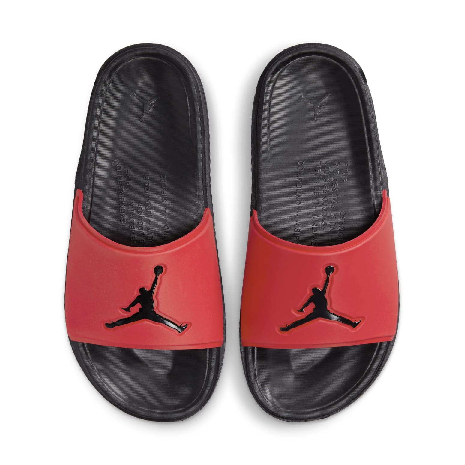 Air Jordan Jumpman Slides 'University Red Black' FQ1598-600 - 4