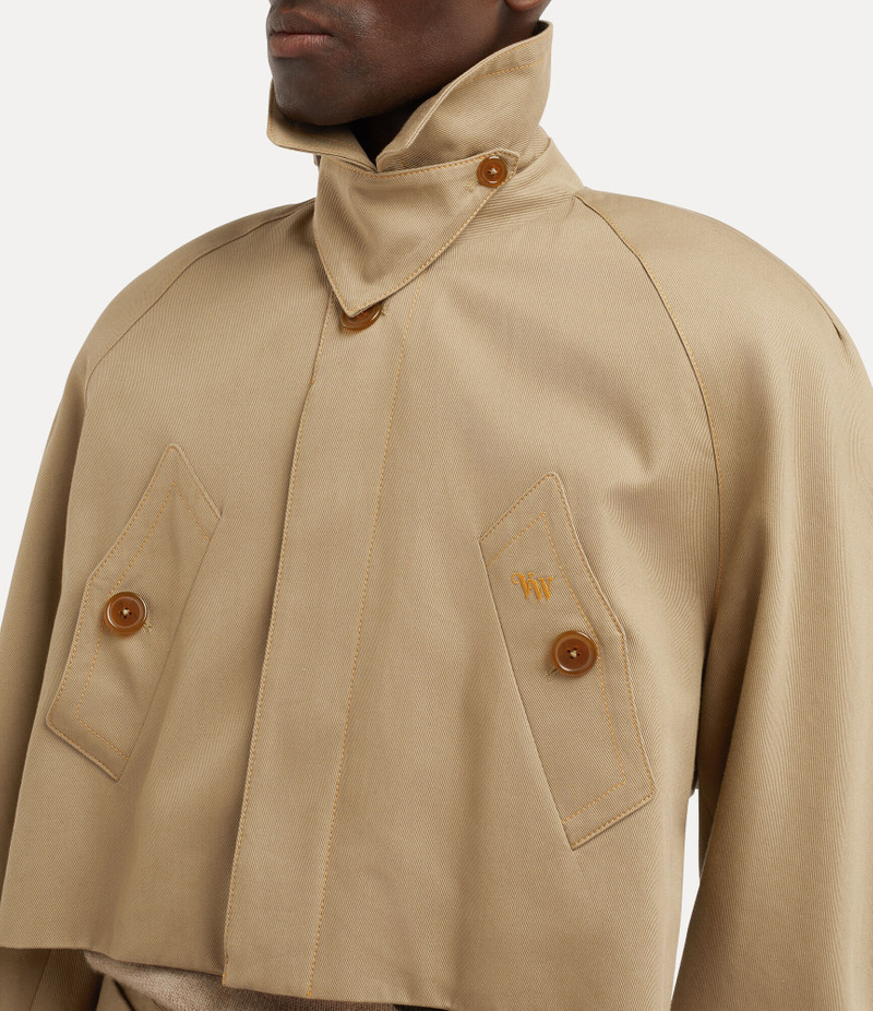 CUT OFF GRAZIANO TRENCH COAT 8