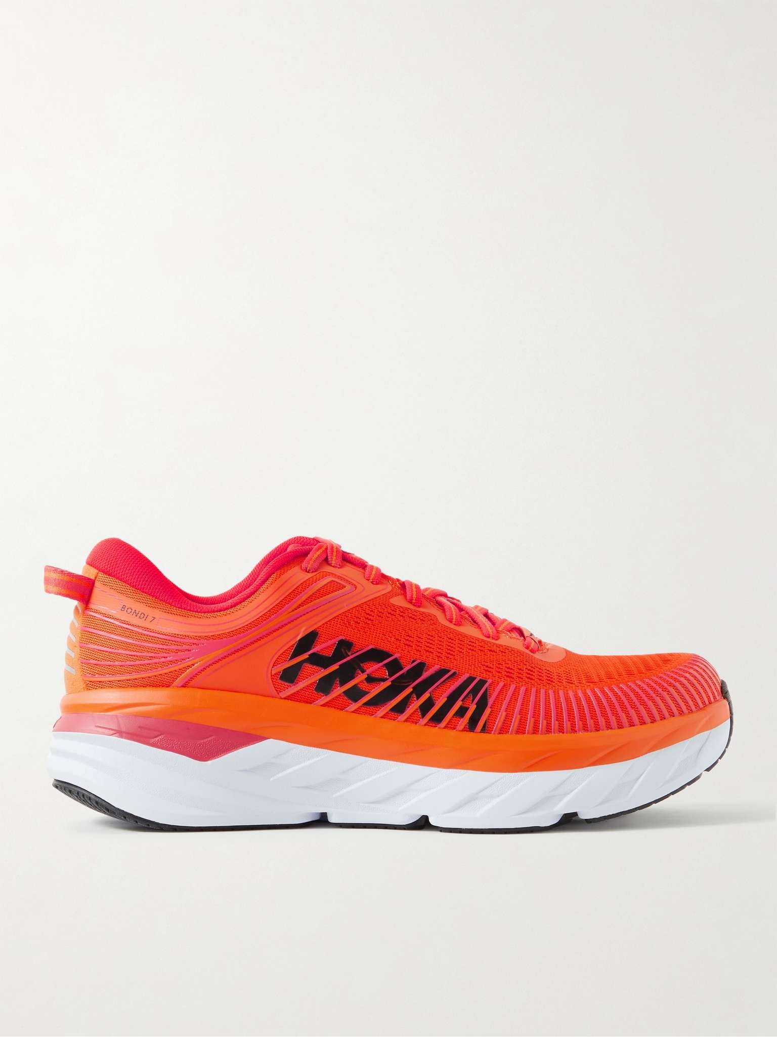 Bondi 7 Rubber-Trimmed Mesh Running Shoes - 1