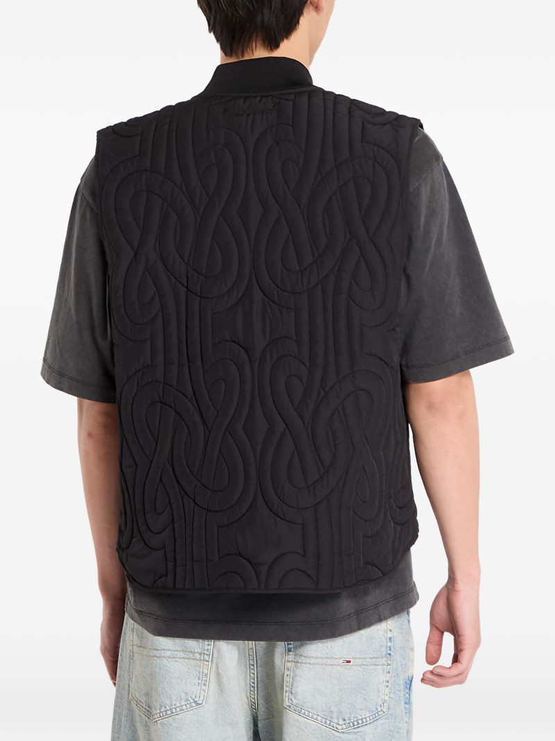 quilted zip-up gilet 4