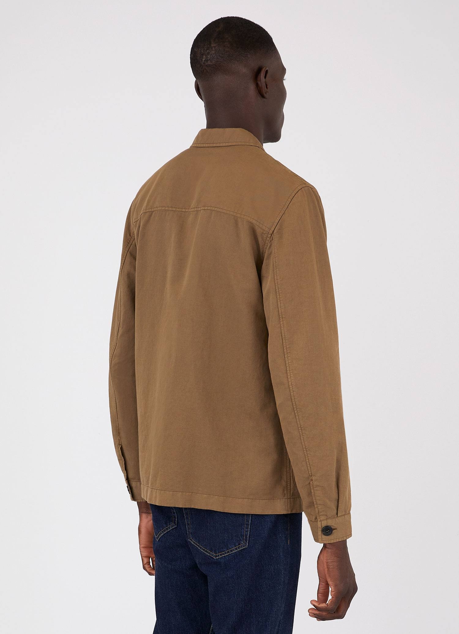 Cotton Linen Twin Pocket Jacket - 4
