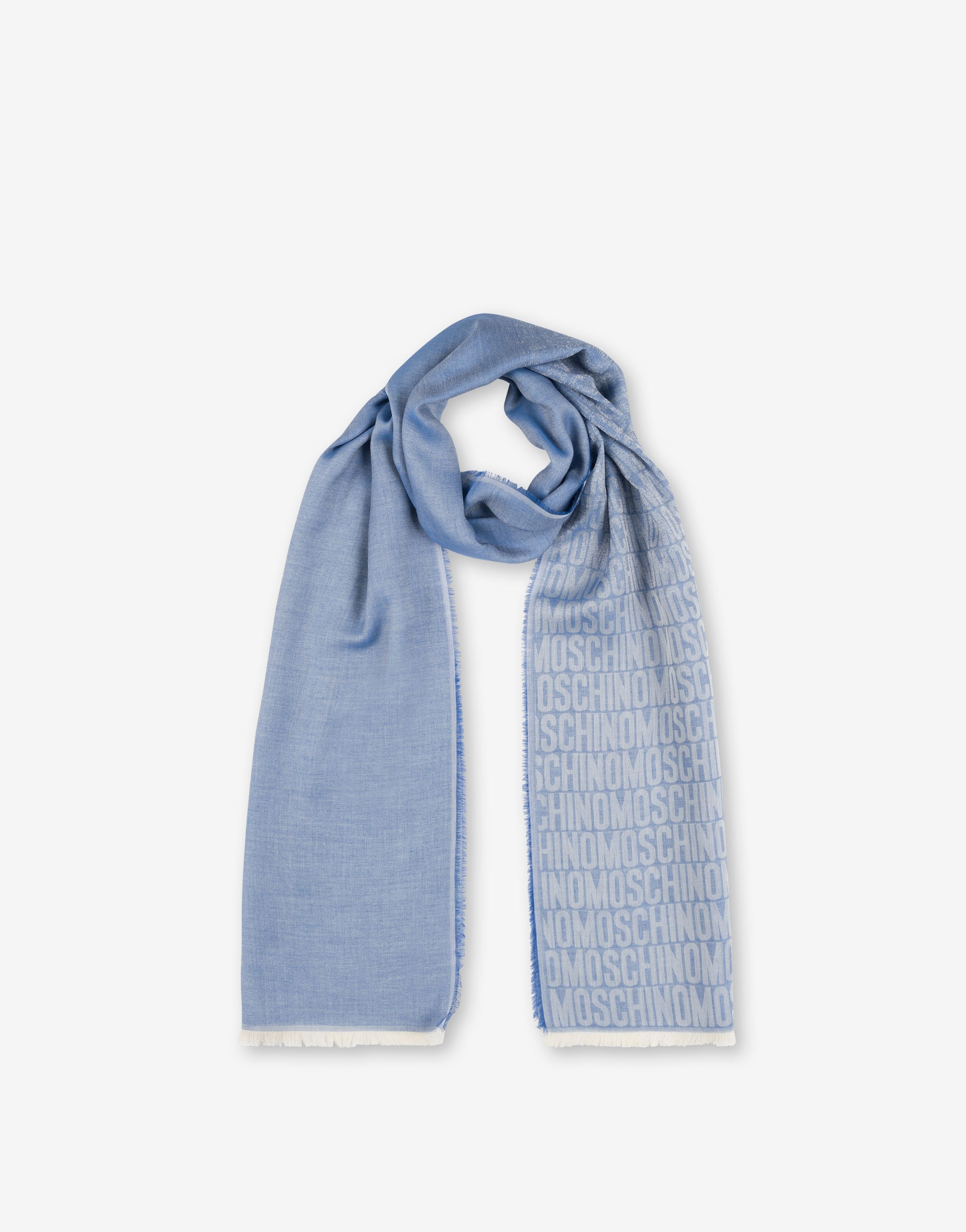 DÉGRADÉ LOGO MODAL-BLEND SCARF - 2