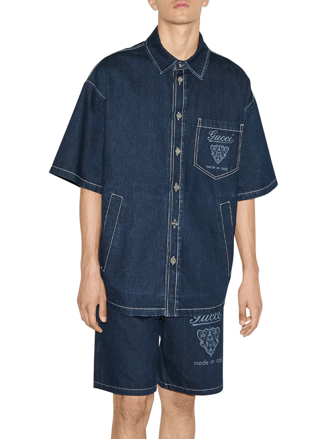 LASER DENIM SHIRT - 3