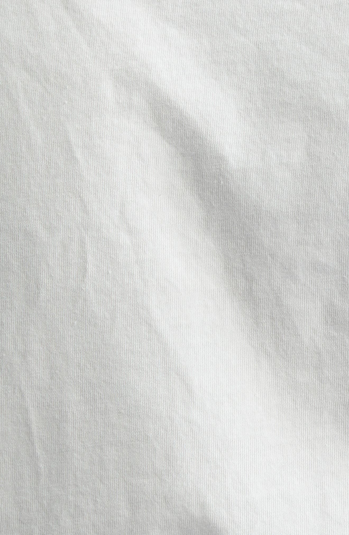 Distressed Slim Fit Cotton Jersey T-Shirt - 7