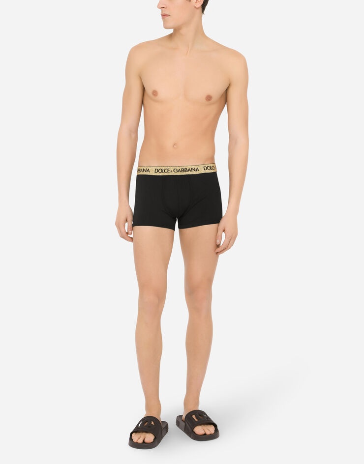 Stretch silk and modal boxers - 2