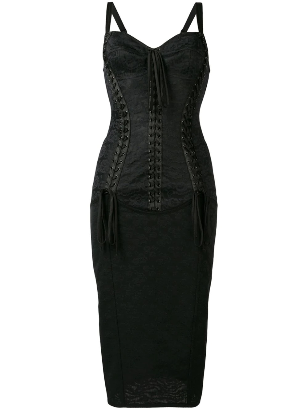 corset midi dress - 1