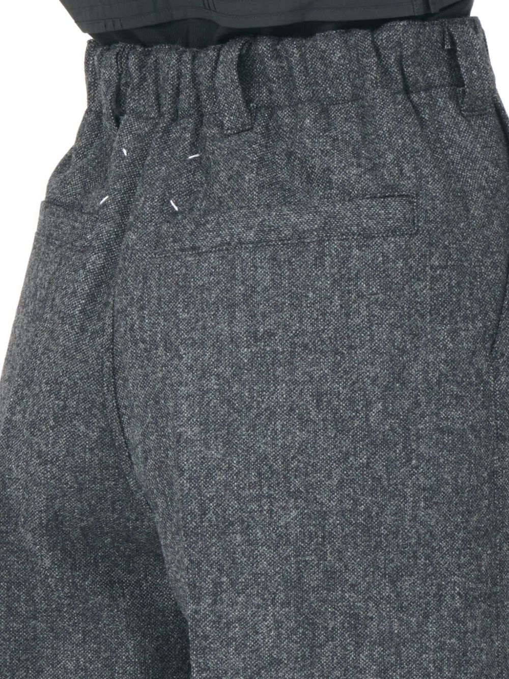 pleated-front wool trousers - 5