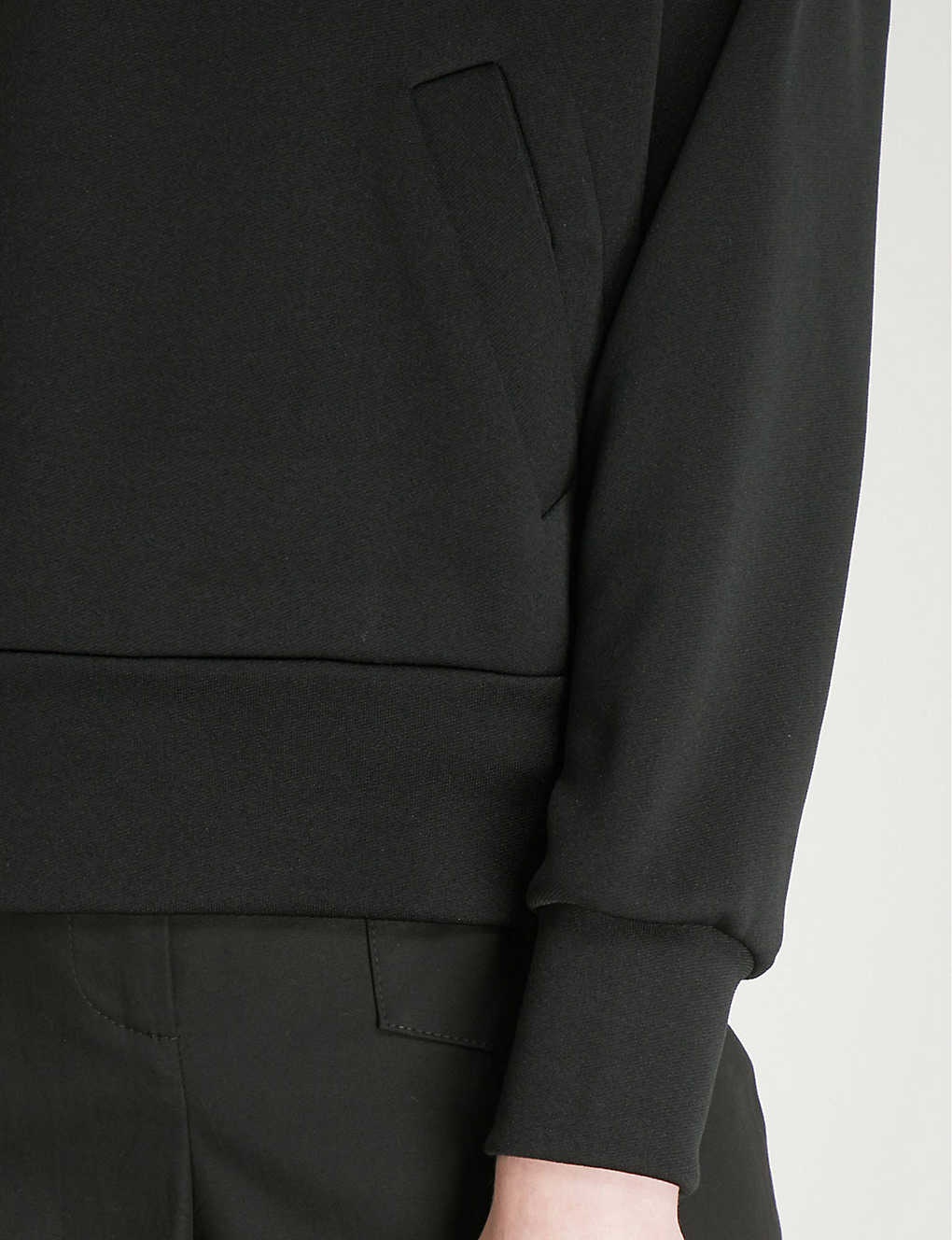 Logo-embroidered cotton-jersey hoody - 6