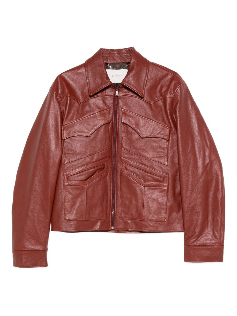 Leota leather jacket 1