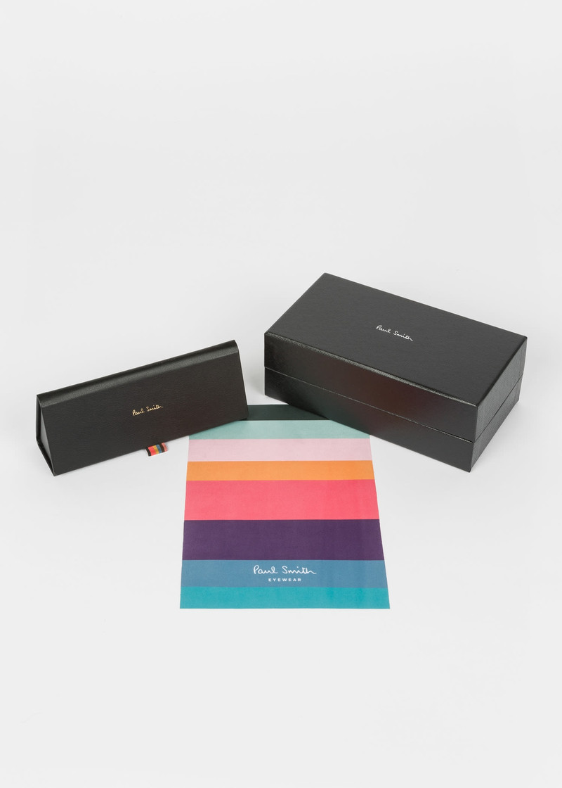Paul Smith Havana Crystal 'Ford' Sunglasses outlook