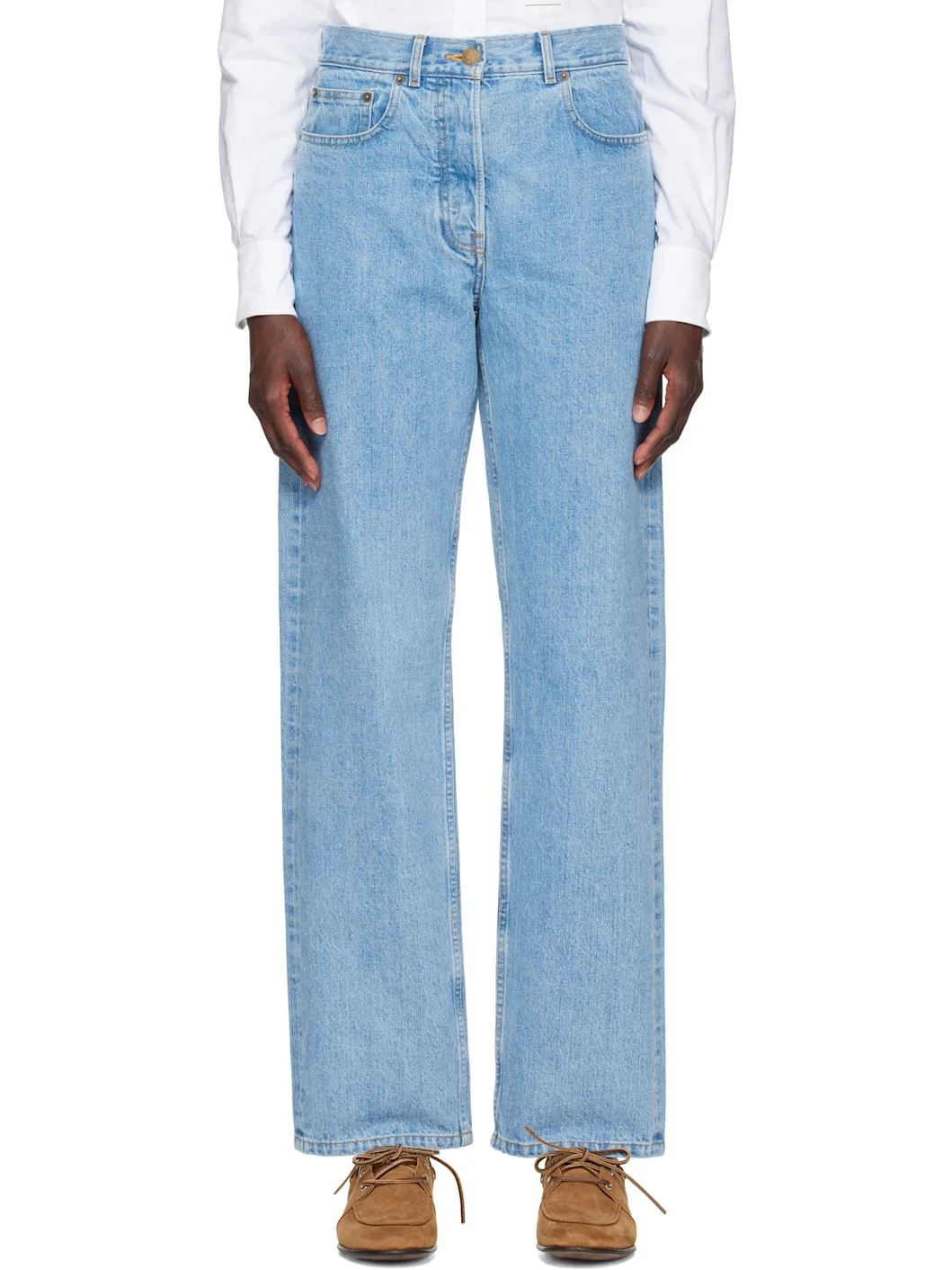 Blue Selvedge Denim Jeans - 1